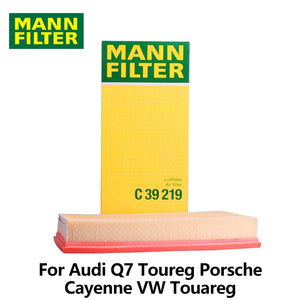 1pc MANN FILTER Air Filter For Audi Q7 Toureg Porsche Cayenne 3.2 3.6 4.5 VW Touareg 2.5 3.0 3.2 3.6