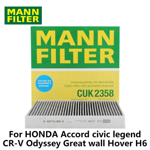 1pc MANN FILTER Cabin Filter For Honda Accord Civic Legend CR-V Odyssey