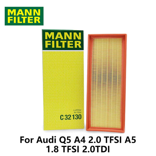 1pc MANN FILTER Air Filter For Audi Q5 A4 2.0 TFSI A5 1.8 TFSI 2.0TDI